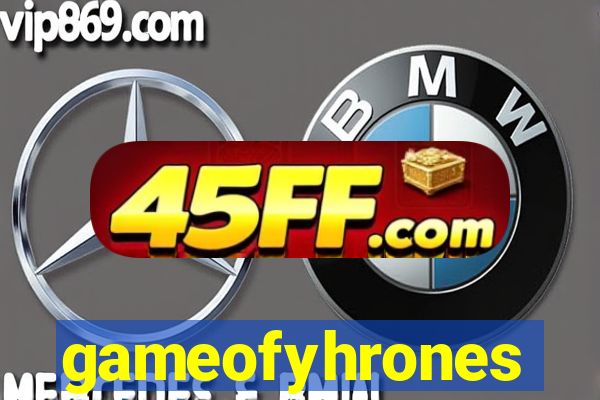gameofyhrones